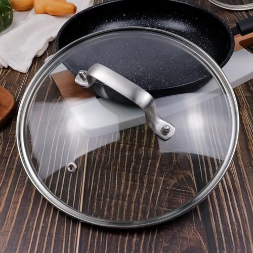 10 Inch Glass Lid for Lodge Cast Iron Skillet