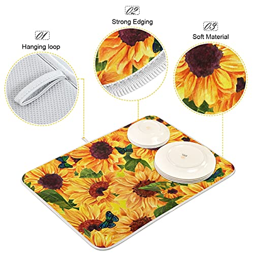 Super Absorbent Dish Drying Mat