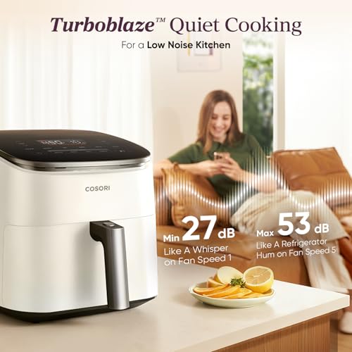 TurboBlaze Smart Air Fryer 6 Qt