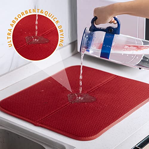 Dish Drying Mats 2 Pack (2 Count)