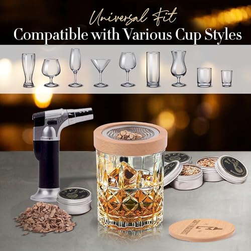 Whiskey Smoker Kit with Torch (12 Count)
