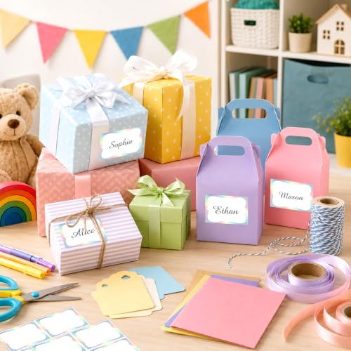 Silver Name Tags