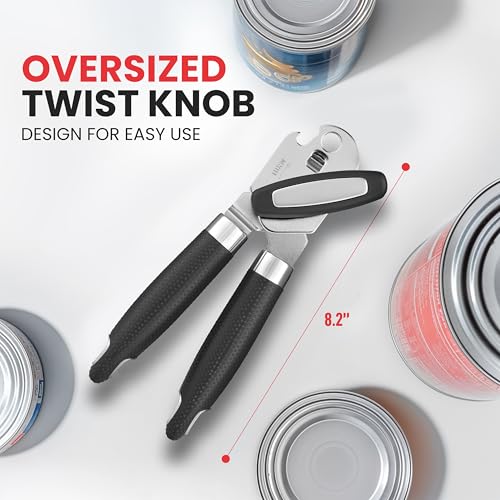 Can Opener with Large Bottle Opener