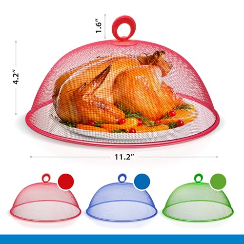 Metal Mesh Screen Food Cover Tent Umbrella