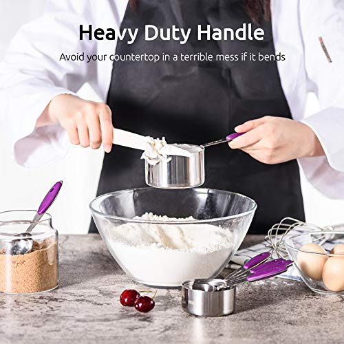10 Piece Measuring Cups and Spoons Set in 18