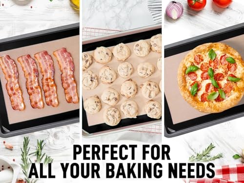 Silicone Baking Mat Sheet Set (3 Count)