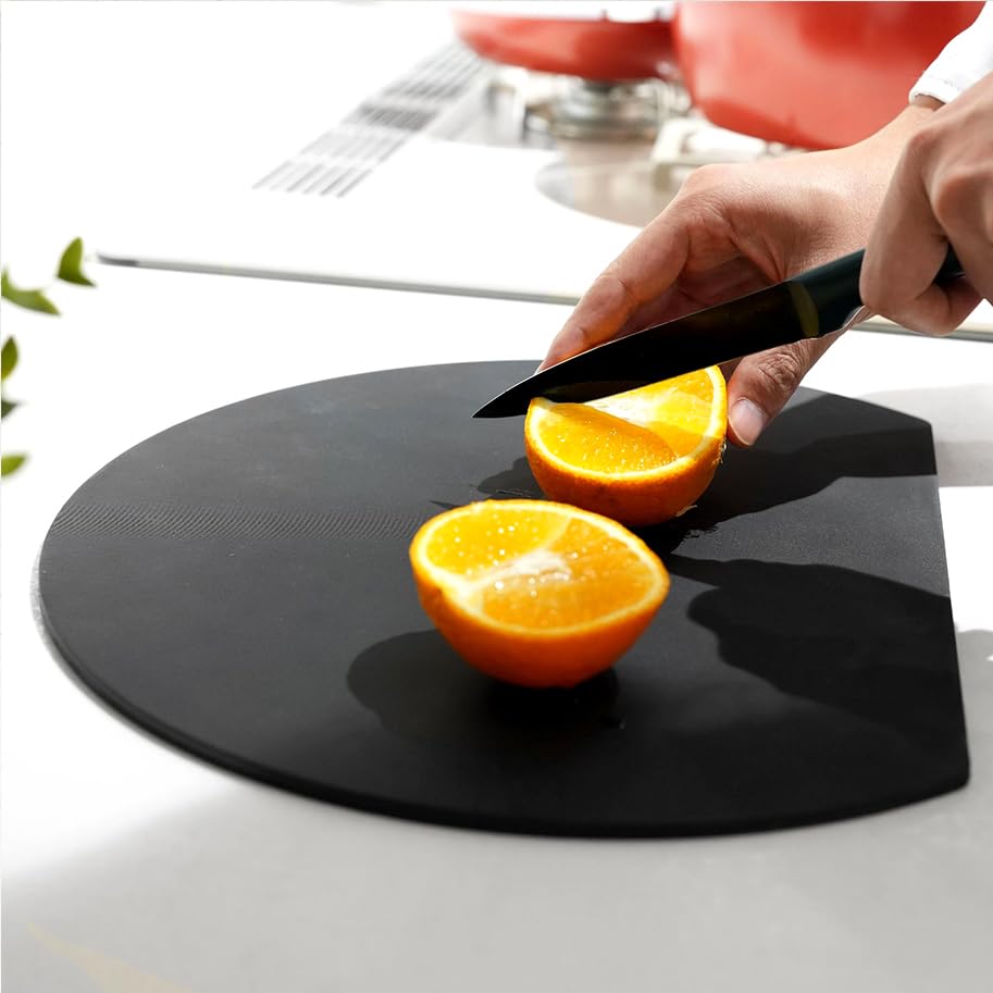 Thick Silicone TPU Cutting Board Mats for Kitchen (2 Count)