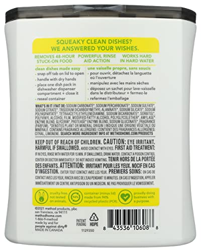 Dishwasher Detergent Packs (30 Count)