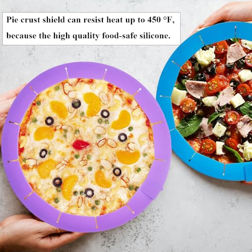 Adjustable Pie Crust Shields Baking Protectors