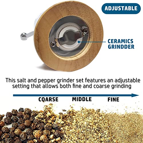 Salt and Pepper Grinder Set (2 Count)