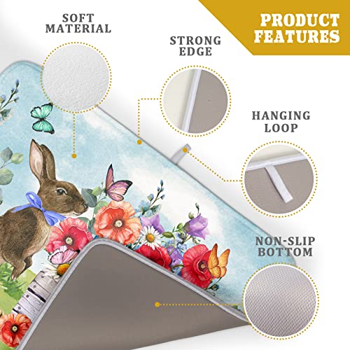 Spring Rabbit Dish Drying Mat