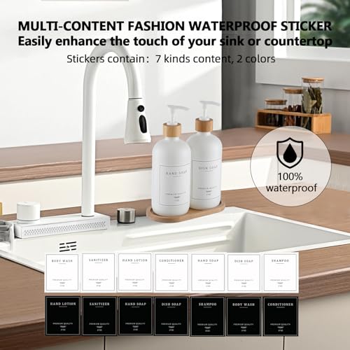 White Glass Soap Dispenser (2 Count)