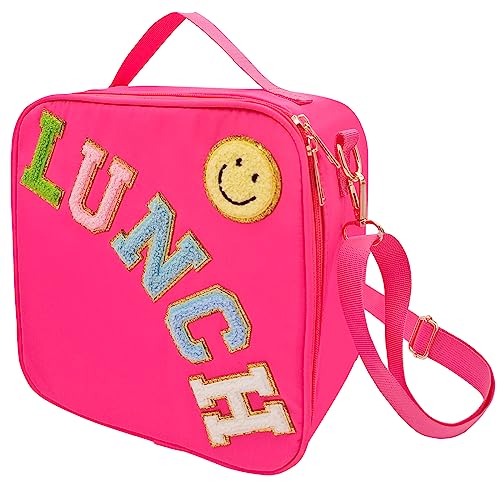 Insulated Lunch Bag With Adjustable Shoulder Strap