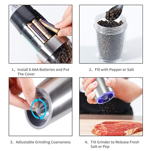 Gravity Salt and Pepper Grinder (13.5 Count)