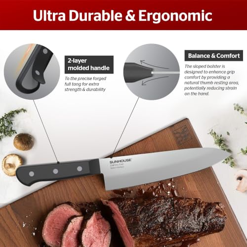 Chef Knife 7.5" High Carbon Stainless Steel