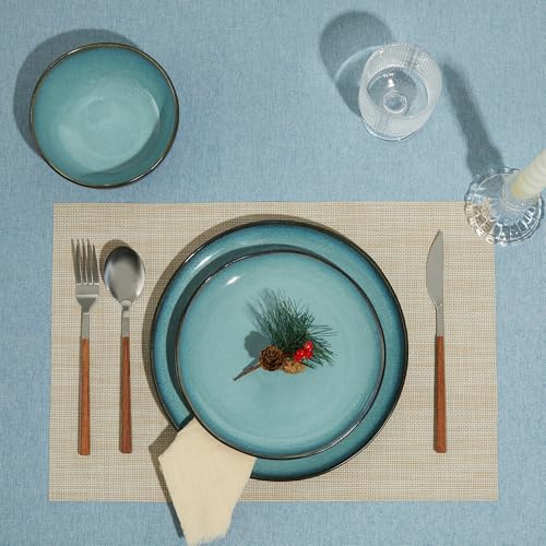 Stoneware Dinnerware Sets for 4