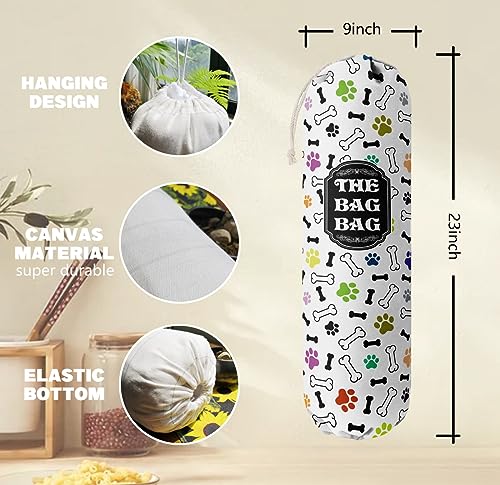 Grocery Bags Holder Organizer For Shopping Bags