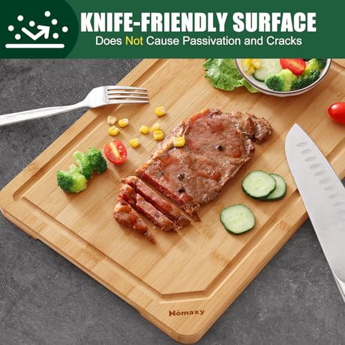Extra Large Organic Bamboo Cutting Boards for Kitchen