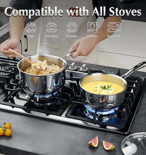 Tri Ply Stainless Steel Cookware Set 10 Piece