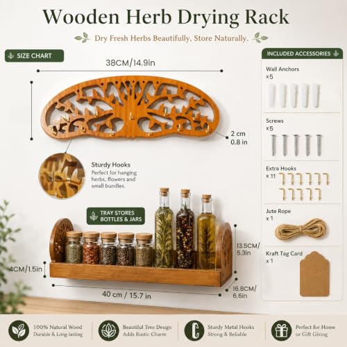 Tree of Life Herb Drying Rack