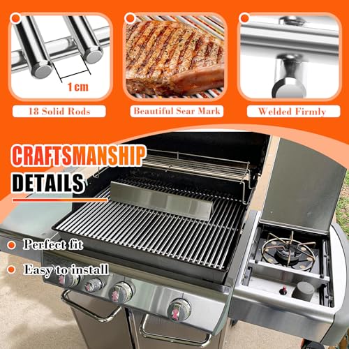 SUS304 Grill Grates for Weber Genesis 300 Series