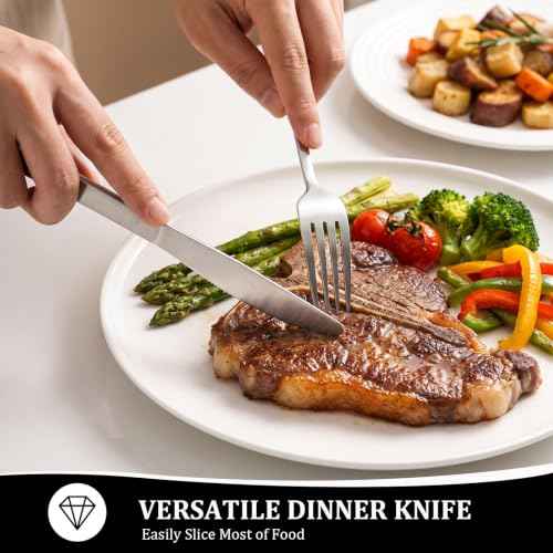 Forks and Spoons Silverware Set (72 Count)