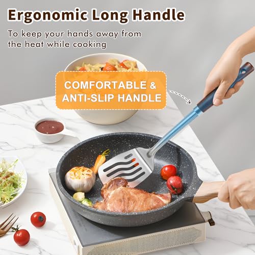 2 Pcs Stainless Steel Spatulas Set (2 Count)