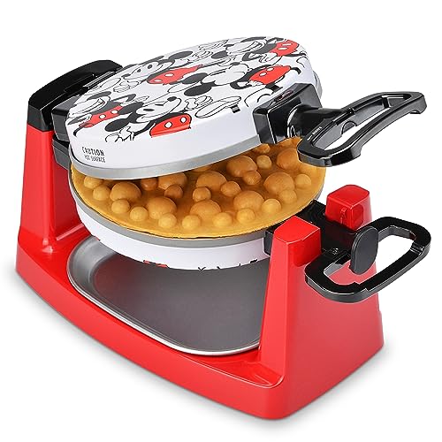 Mickey Mouse Rotating Bubble Waffle Maker by Select Brands
