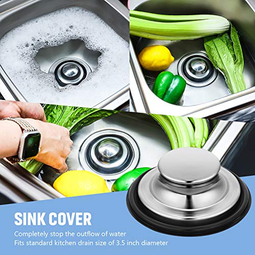3 Pcs Sink Plug Stopper Disposal Drain Strainer (3 Count)