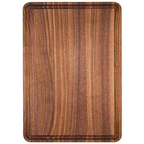 Walnut Wood Cutting Board for Kitchen 12x8 in Wooden Chopping Board