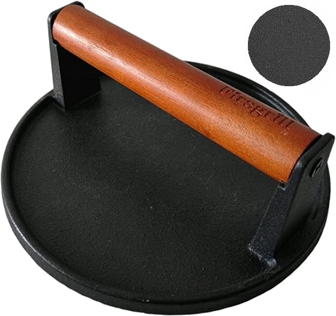 Burger Press 7.08" Round & 8.3”X4.3”Rectangle Heavy