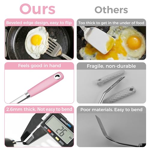 18 0 Stainless Steel Cooking Utensils Set (9 Count)