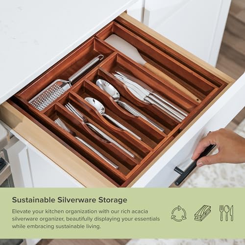 Silverware & Utensil Drawer Organizer