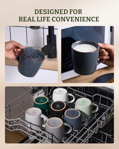 Mercury Coffee Mugs 13 oz (6 Count)