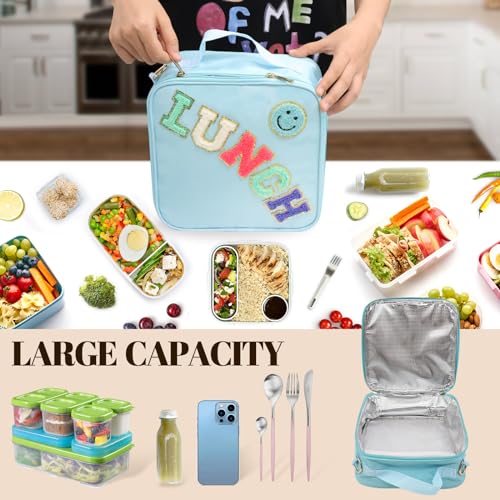 Insulated Lunch Bag With Adjustable Shoulder Strap