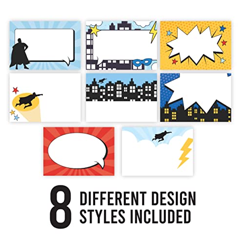 Self Adhesive Name Tags Sticker (56 Count)