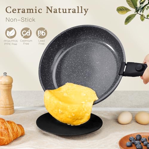 Ceramic Pots and Pans Set Non Stick