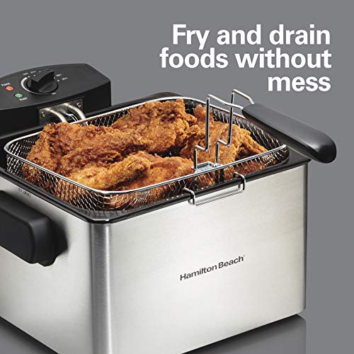 5 Liter Professional Style Electric Deep Fryer With Basket