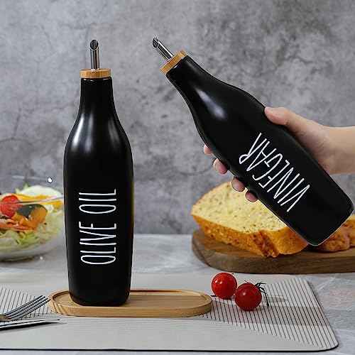 Ceramic Olive Oil Dispenser for Kitchen