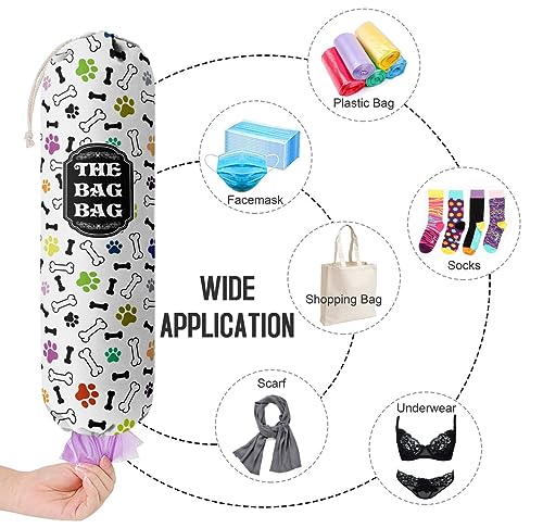 Grocery Bags Holder Organizer For Shopping Bags