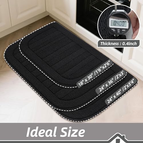 24x36 Inch Kitchen Rugs Non Slip Washable Kitchen Sink Rug