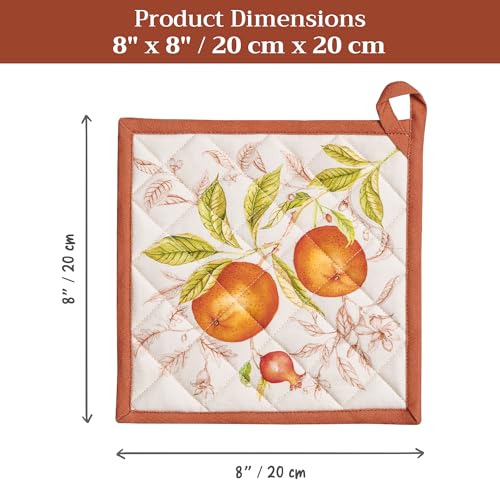 Pot Holders 100% Cotton Potholders (2 Count)