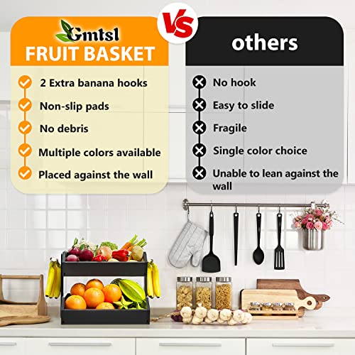 Bamboo Fruit Basket for Kitchen