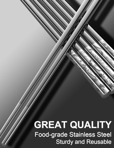 Metal Chopsticks Reusable 18