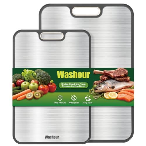 Non Toxic Titanium Cutting Board for Kitchen