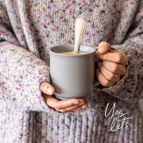 over&back Rim Stoneware Coffee Mugs