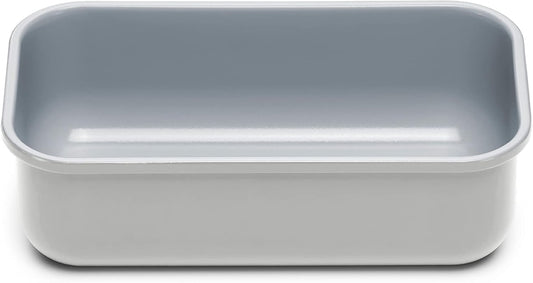 Caraway Non-Stick Ceramic 1 lb Loaf Pan - Naturally Slick Ceramic Coating - Non-Toxic, PTFE & PFOA Free - Perfect for Pound Cakes, Breads, & More - Gray - Culinary Roots