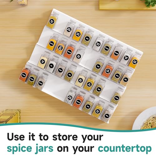 White Spice Drawer Organizer (8 Count)