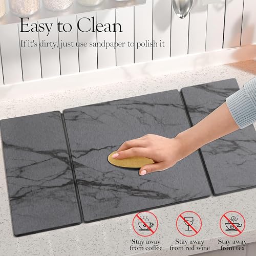 Quick Dry Collapsible Dish Drying Mat