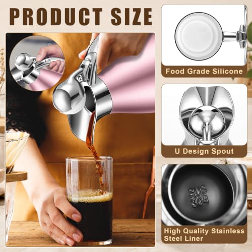 2 Pcs 68oz Thermal Coffee Carafe (2 Count)